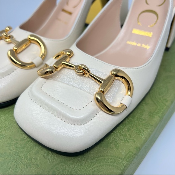 Gucci Horsebit Slingback Pumps - Picture 5 of 12